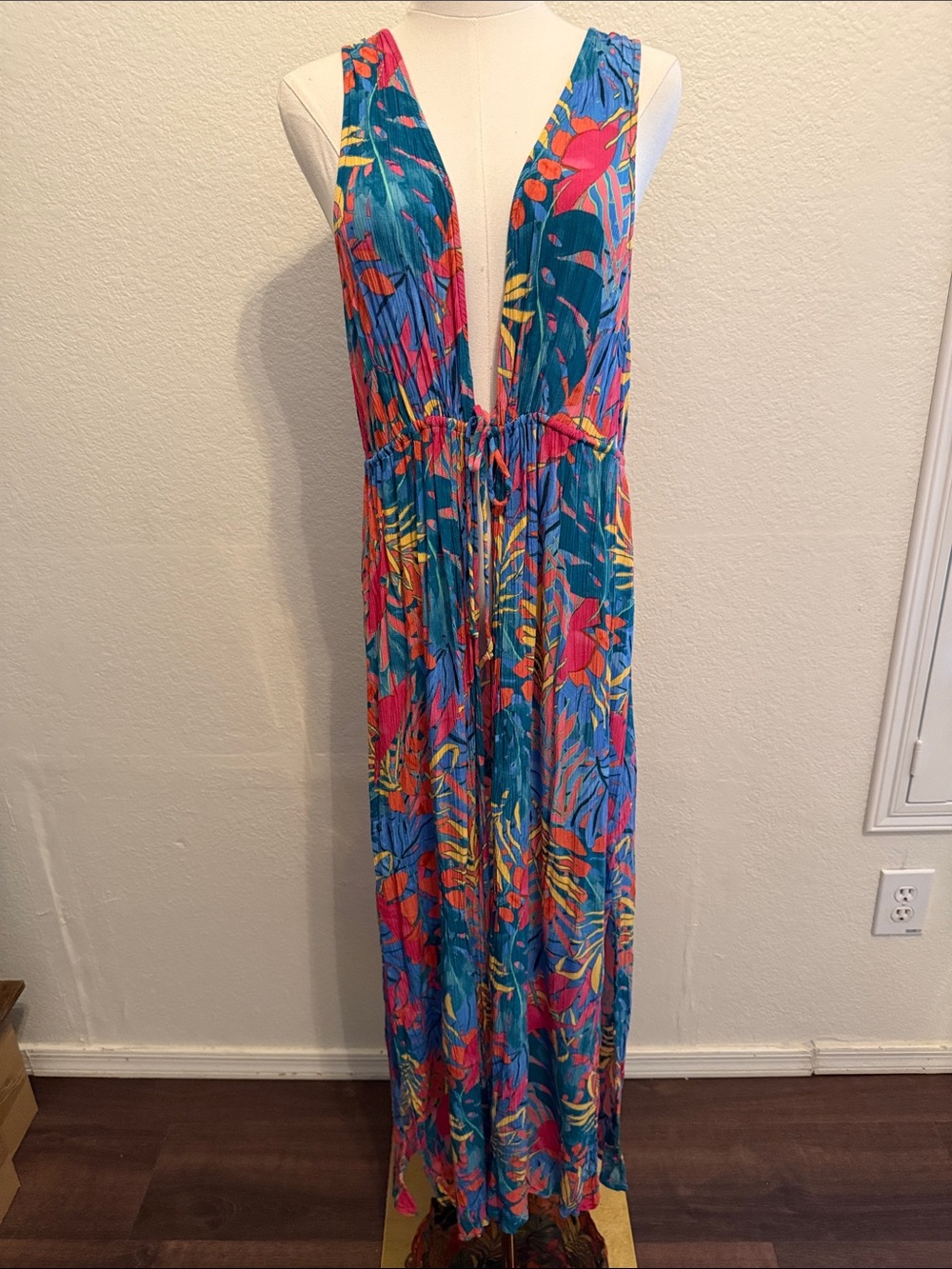 Kona Sol Tropical duster swim coverup